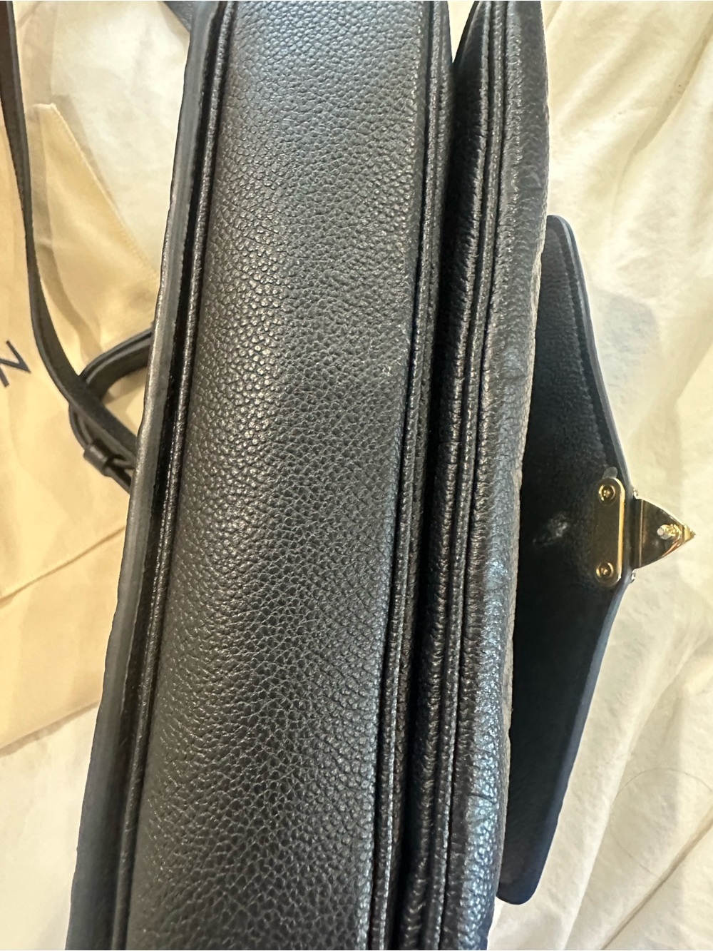 Louis Vuitton Black Monogram Empreinte Pochette Shoulder Crossbody - Picture 13 of 15